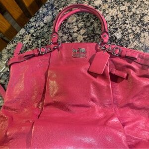 Coach Madison Leather Satchel #A1226-18641. Beautiful Purse